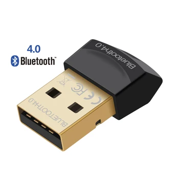 Мини USB Bluetooth Адаптер V4.0 КСО Безжична Bluetooth dongle 4,0 Предавател За Компютър PC Лаптоп Windows 10 8 7, Vista, XP